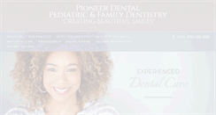 Desktop Screenshot of pioneerdental.com